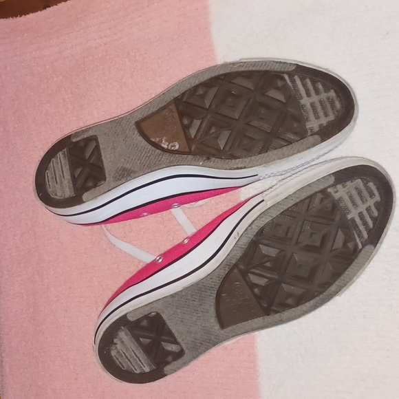 CONVERSE ALL STAR Watermelon Red Size 7 - Picture 5 of 9